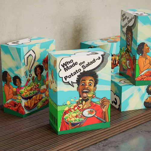 Concept for a board game box
