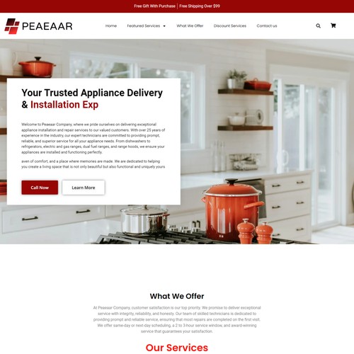 Home Maintenance Services Website