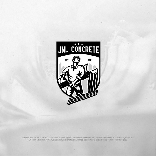 JNL Concrete logo