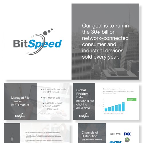 powerpoint design for Bitspeed
