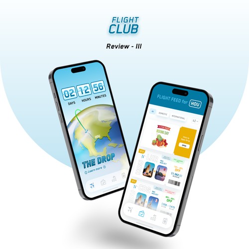 UI/UX Design for Flight Club