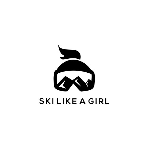 Ski creative logo