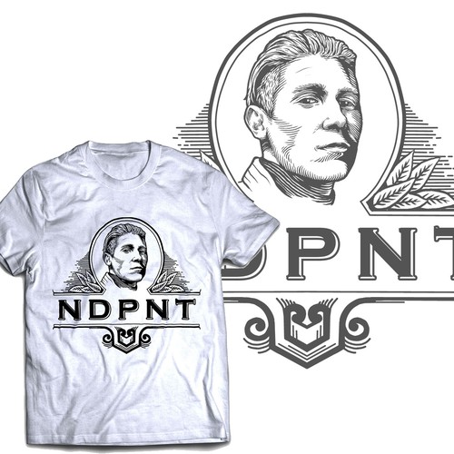 T shirt design for ndpnt