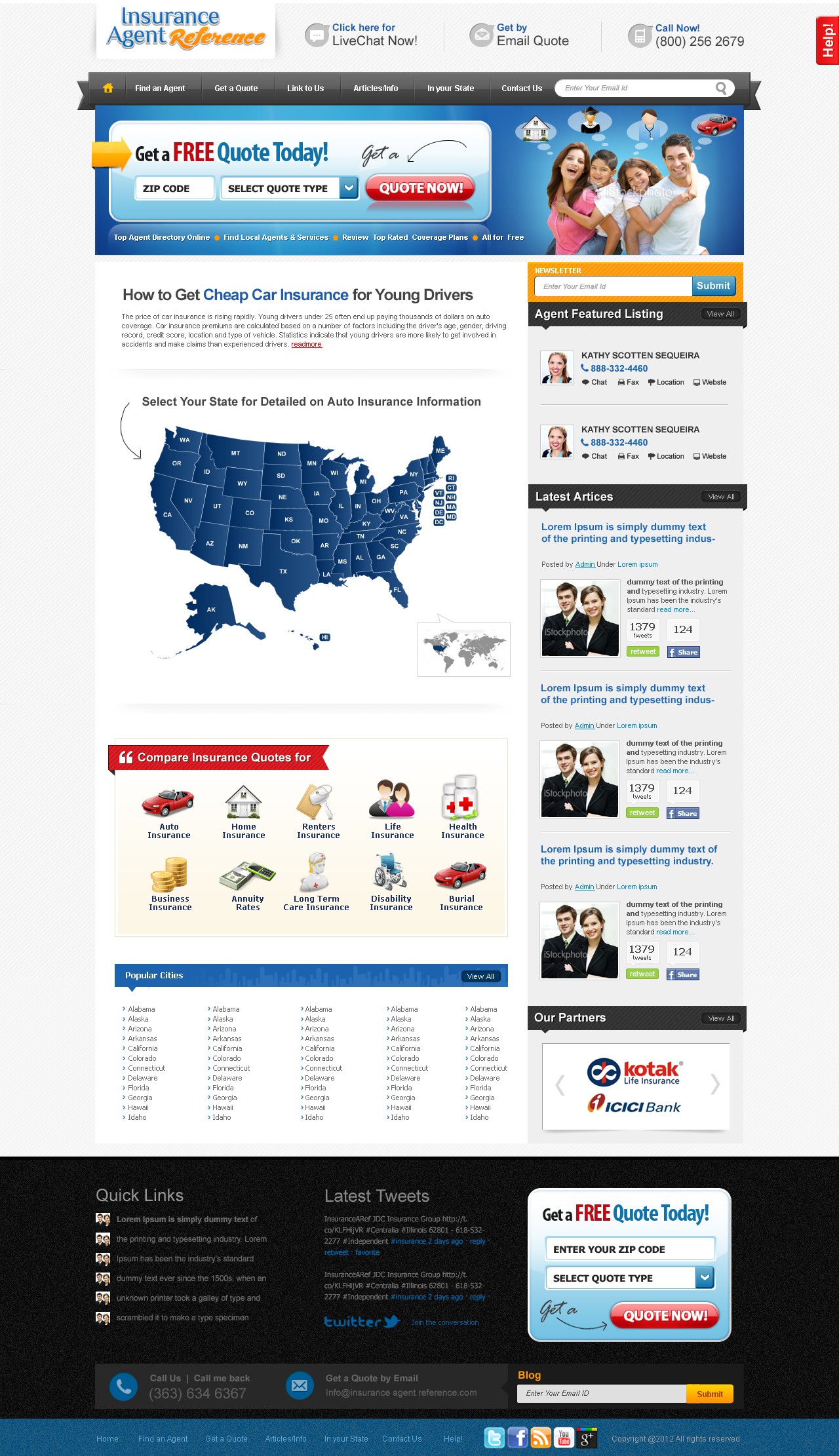 Agent Optimization needs a new website design