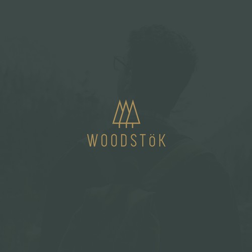 logo for a wood accessories and apparel company