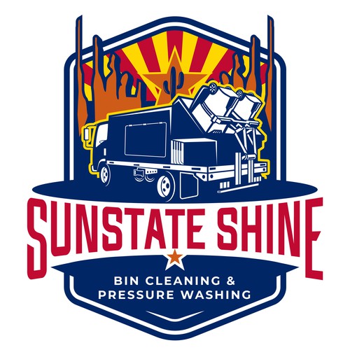 Logo design concept for Sunstate Shine