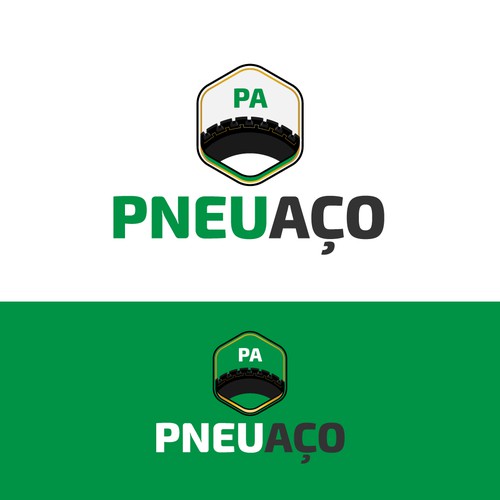 Logotipo para PneuAço
