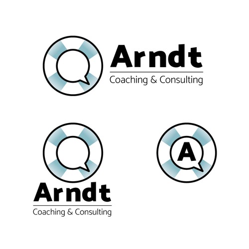 Logo for a consulting and coaching studio for freelance