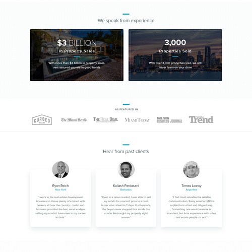 Luxury Real Estate Group Website - Copy already done. Time to make it look sleek!