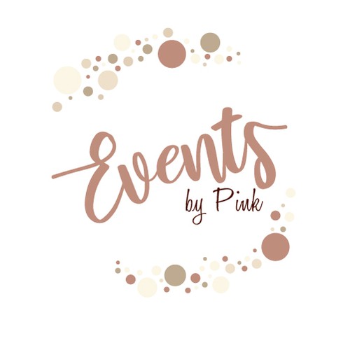 A delicate logo for a wedding planner agency