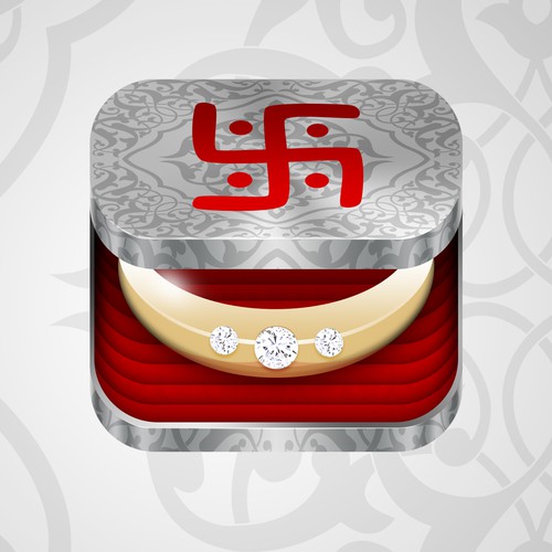 icon or button design for My Indian Wedding App