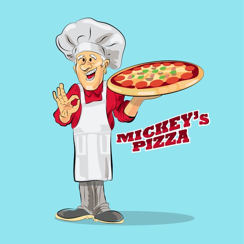 Logo concept for pizzeria