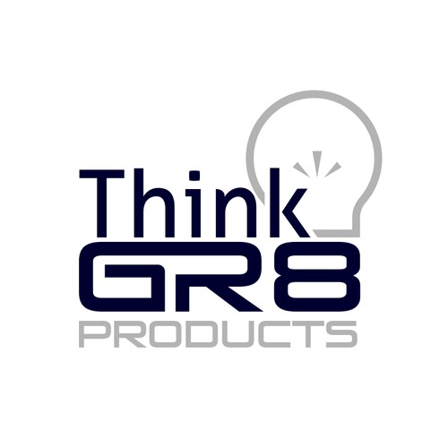 Creative Logo for Think GR8 Product