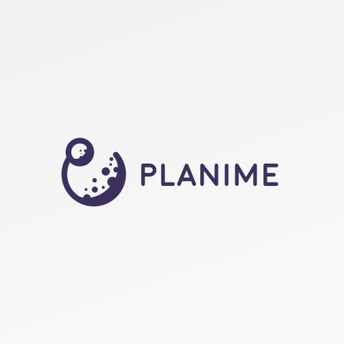 Logo for PLANIME, animation company