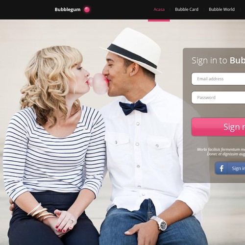 Will you be the lead designer of a the new dating website that will blow everybody away?