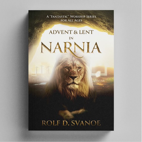 Advent & Lent in Narnia Book Cover Design Concept