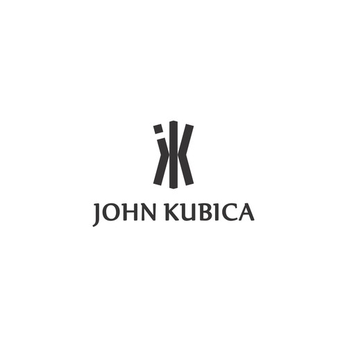 Bold Logo Concept for John Kubica