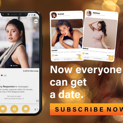 Dating apps poster