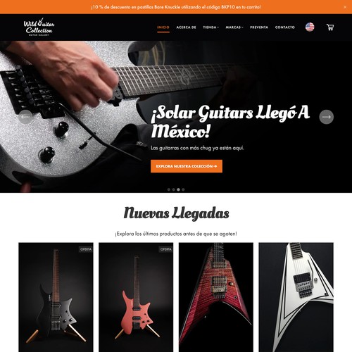 Wild Guitar Collections Mexico Design