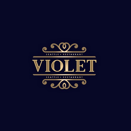 Create a logo for Seattle restaurant and lifestyle brand "Violet"