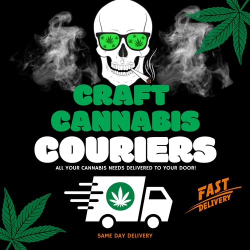 Logo for Cannabis Courier UK