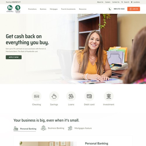 Farmers & Merchants Bank | The Bank of Fayetteville