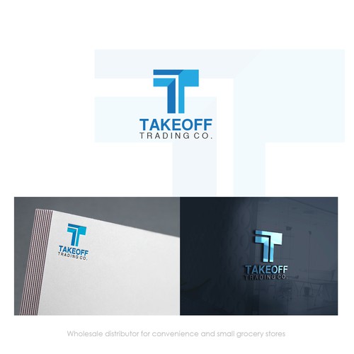 Retail Logo Design for TAKEOFF TRADING COMPANY