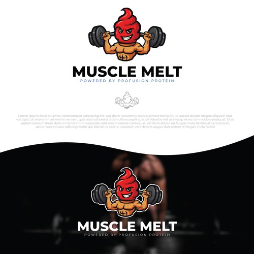 Logo for Muscle Melt
