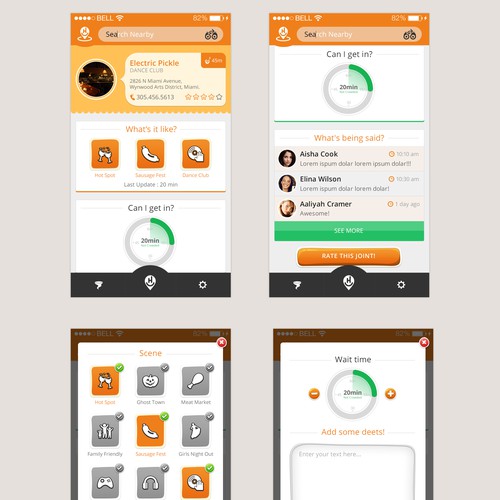 hanghere app design