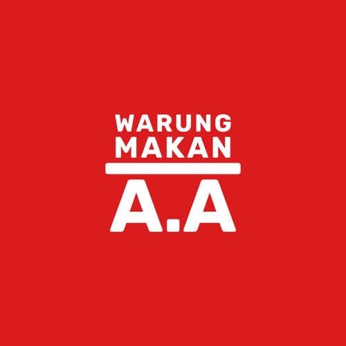 Warung Makan A.A - Logo Design
