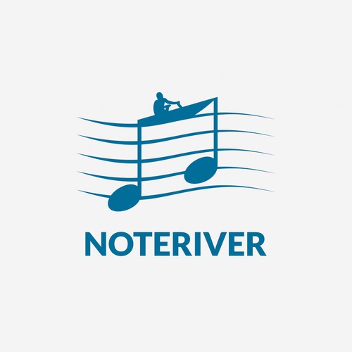 Create a logo for Noteriver.com
