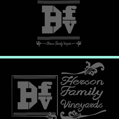 Herson Family Vineyards Wine label