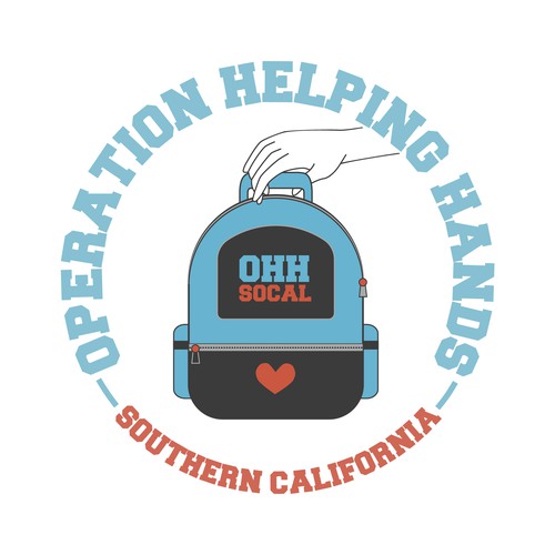 Logo design for Operation Helping Hands SoCal