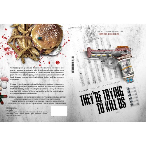 DVD Case cover for They're Trying To Kill Us