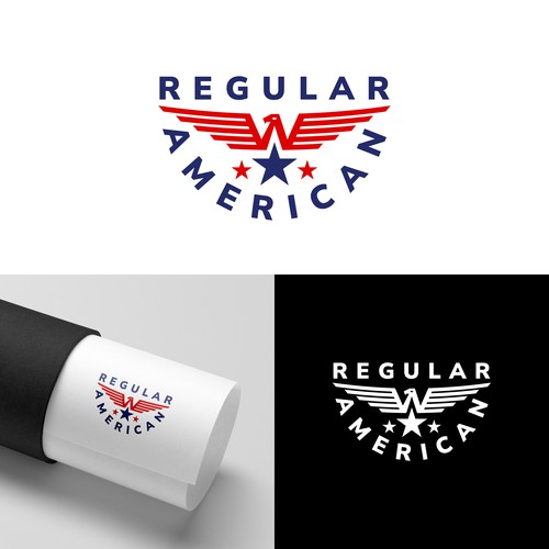 Regular American logo design