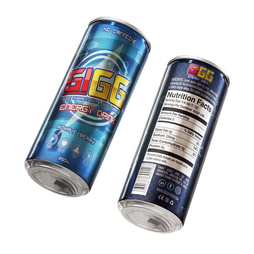 Energy Drink Label