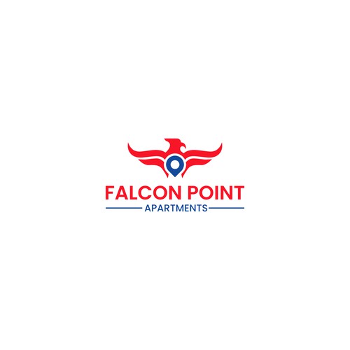 Winner Design Logo Falcon Point