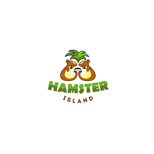Logo for a Hamster Island film production company