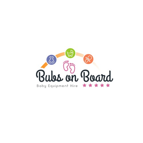 Baby on board logo