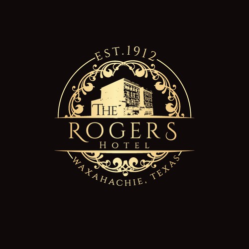 Create a Logo for the Famous, Haunted & Historic Rogers Hotel