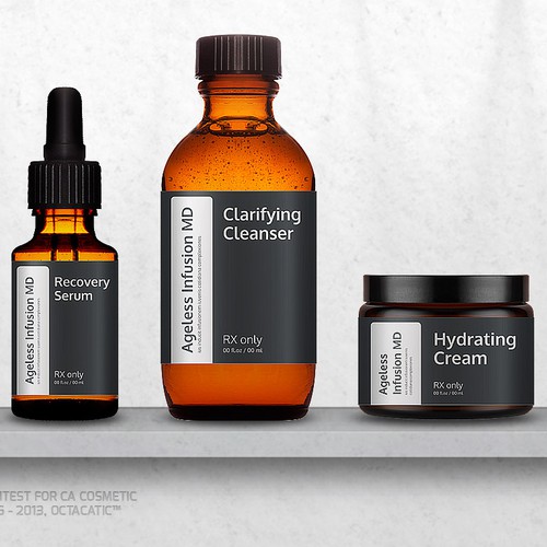 CA Cosmetic Product Label