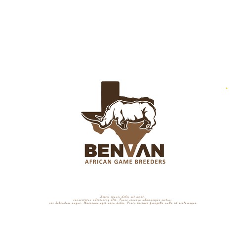 Logo for "Benvan African Game Breeders"
