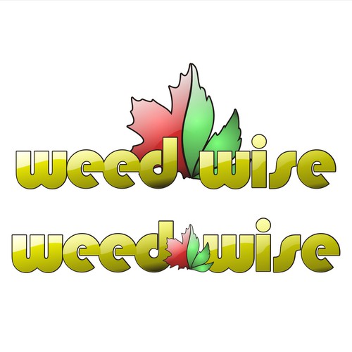Bold logo concept for WEED-WISE Alberta