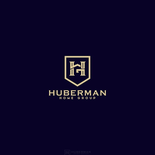 A concept logo for Huberman Home Group