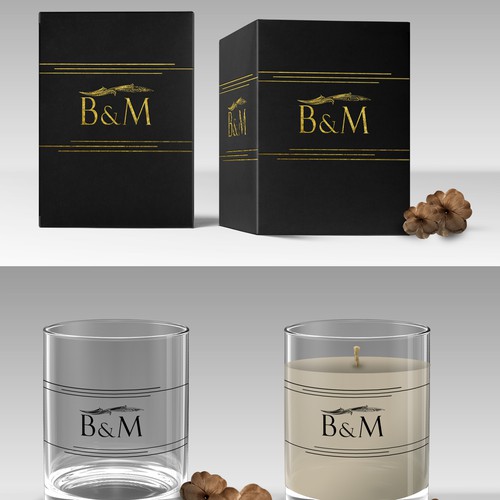 Create An Elegant Packaging Design for a New Line of Scented Candles