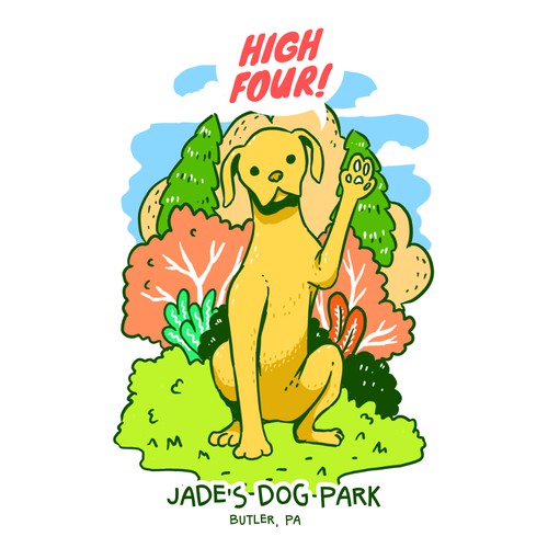 Jade's Dog Park (T-shirt)