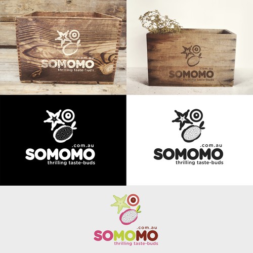 Create strong fresh & tasty brand for exotic fruits - somomo
