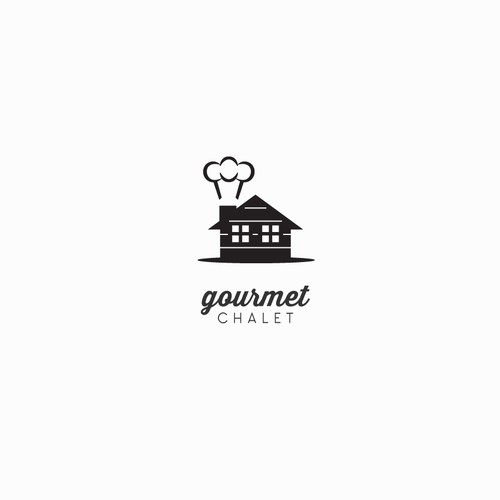 Cute Gourmet Food Website Logo