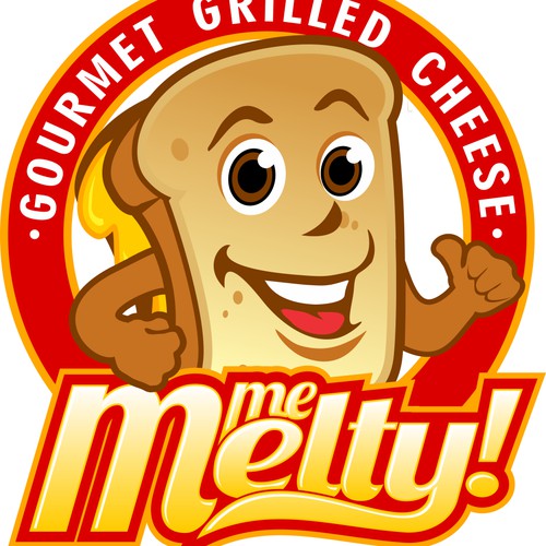 Create a winning logo for the next thing in Gourmet Grilled Cheese!