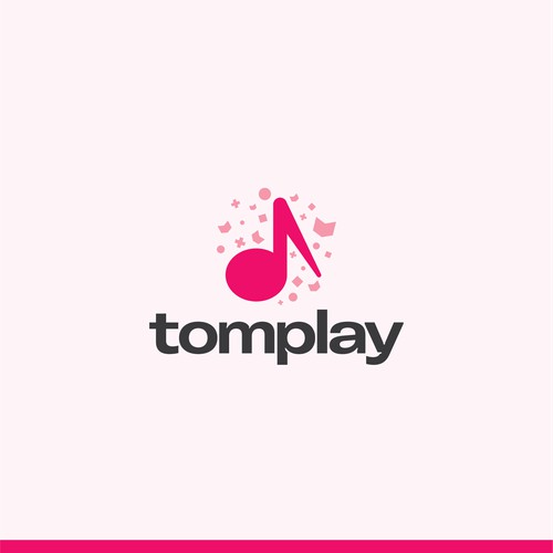 Logo design for an app that helps musicians